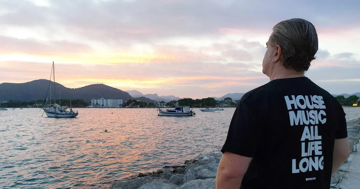 Sergio Helou en el Puerto de Alcudia